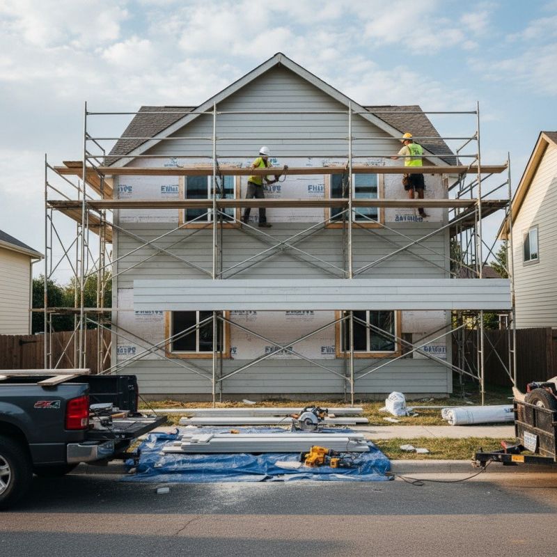 Barn Siding Installation detail